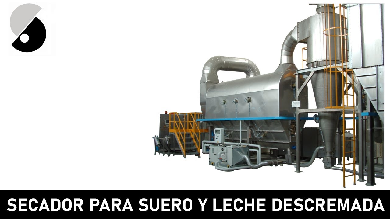 Secador para suero y leche descremada