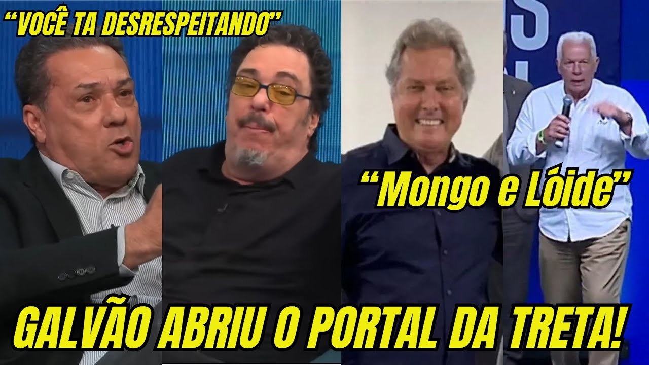 👉 Galvão abriu o portal da treta! 💥 Luxa, Casagrande, Leão e Oswaldo causam no evento de técnicos!