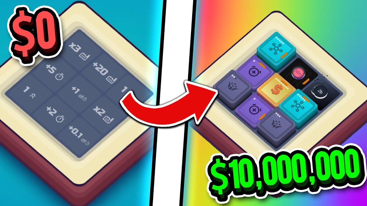 Let's Make TRILLIONS in this Minimalistic Idle Puzzler