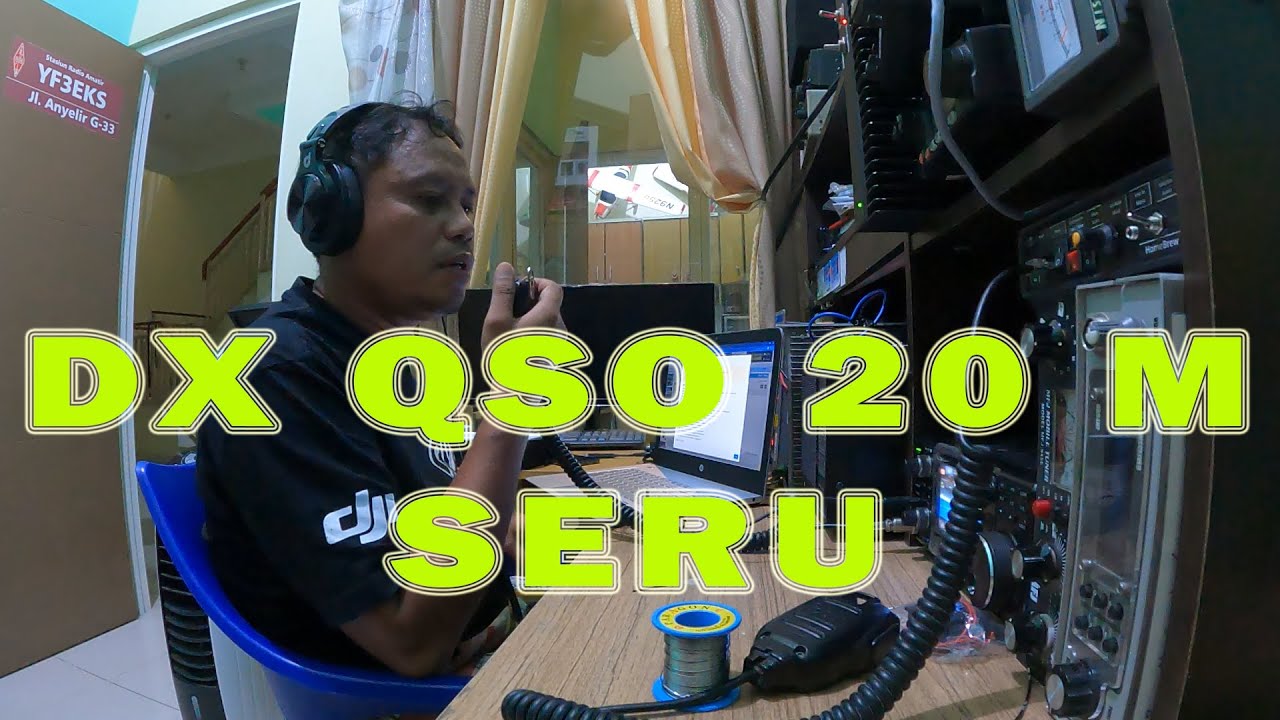DX QSO SERU on 20m BAND / VU2VID, RV6BEP, VU3JXF, VK7RG, VU3TOH, VU2LB, OH9ENA