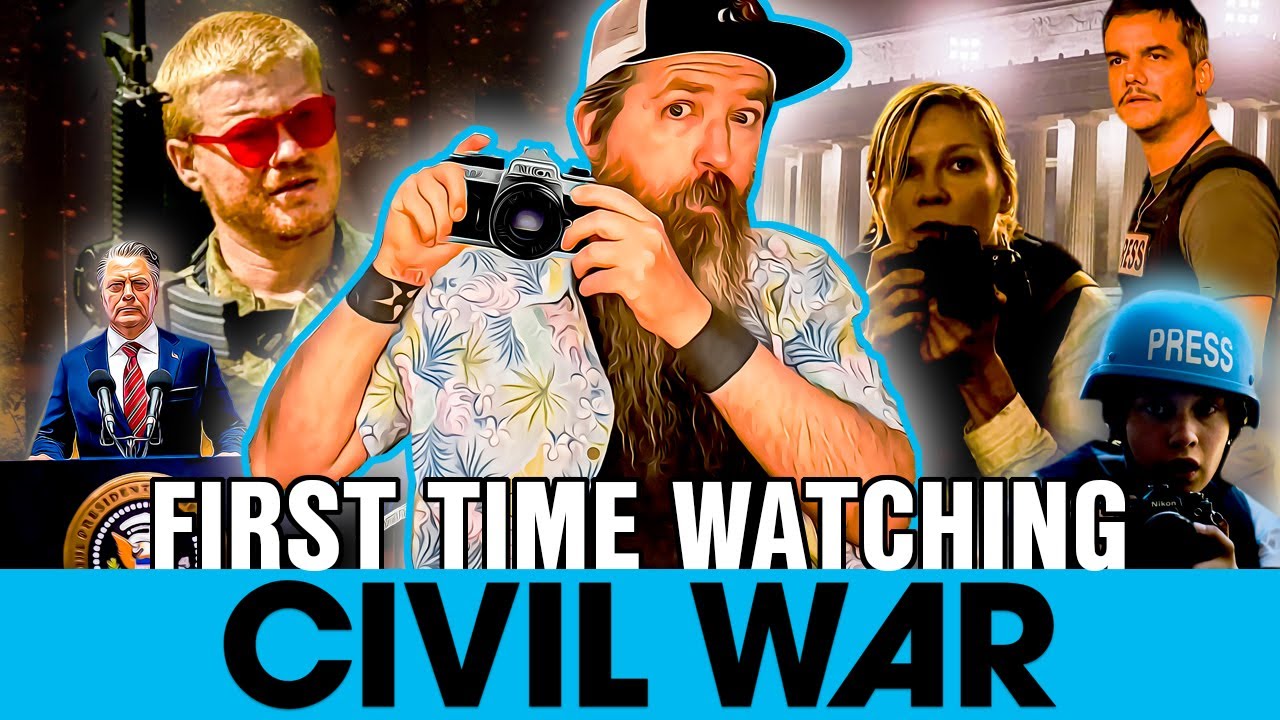 CIVIL WAR (2024) Movie Reaction | First Time Watching | Movie Review | Movie Commentary | A24 Movie