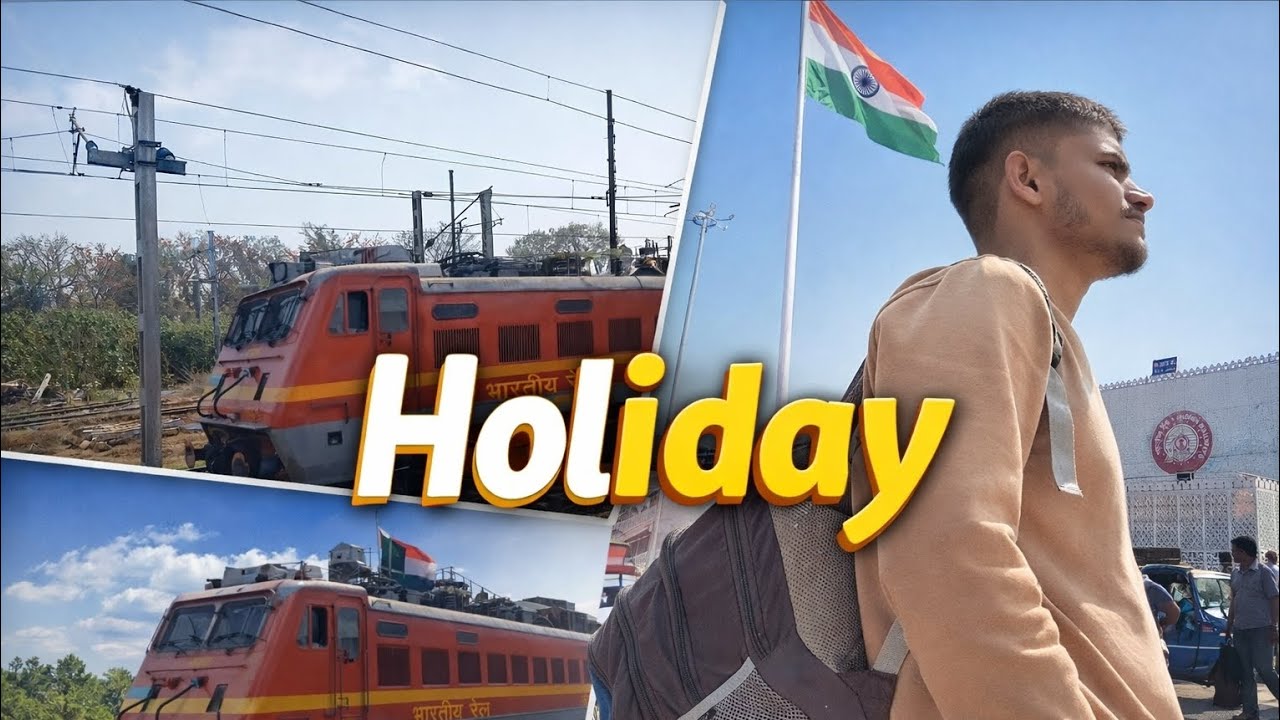 Holi Vacation🚂💨 2026: Vibe Check! 🌈