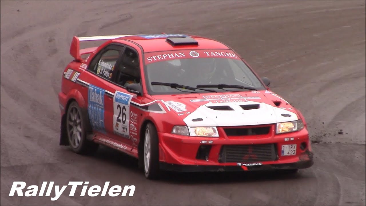 Rally 6 Uren van Kortrijk 2019 - VAS - amazing drifts and rally cars stuck in mud field!