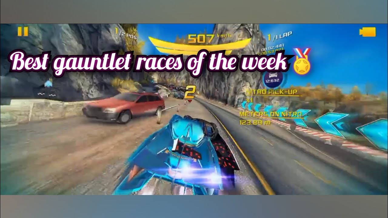 Asphalt 8 | Best Gauntlet races of the week🏅