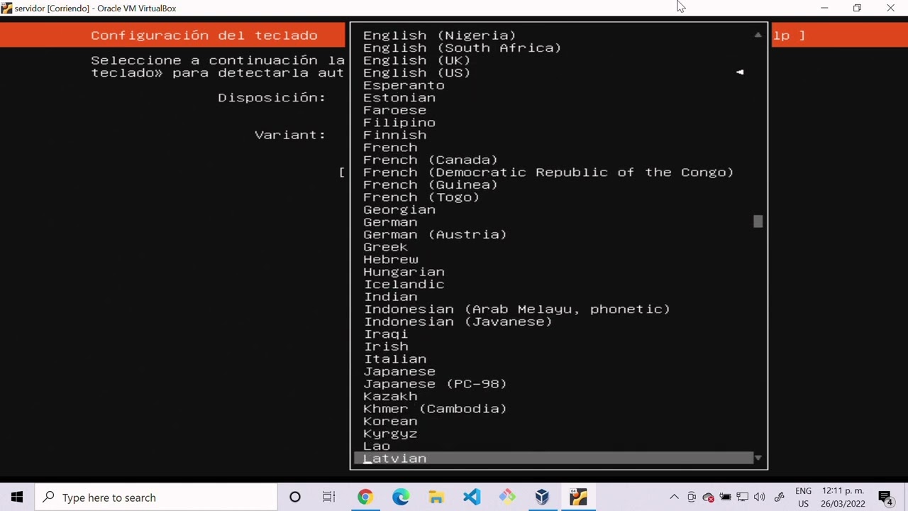 ¿Como instalar Ubuntu Server 20.04.4 LTS en Oracle VirtualBox?