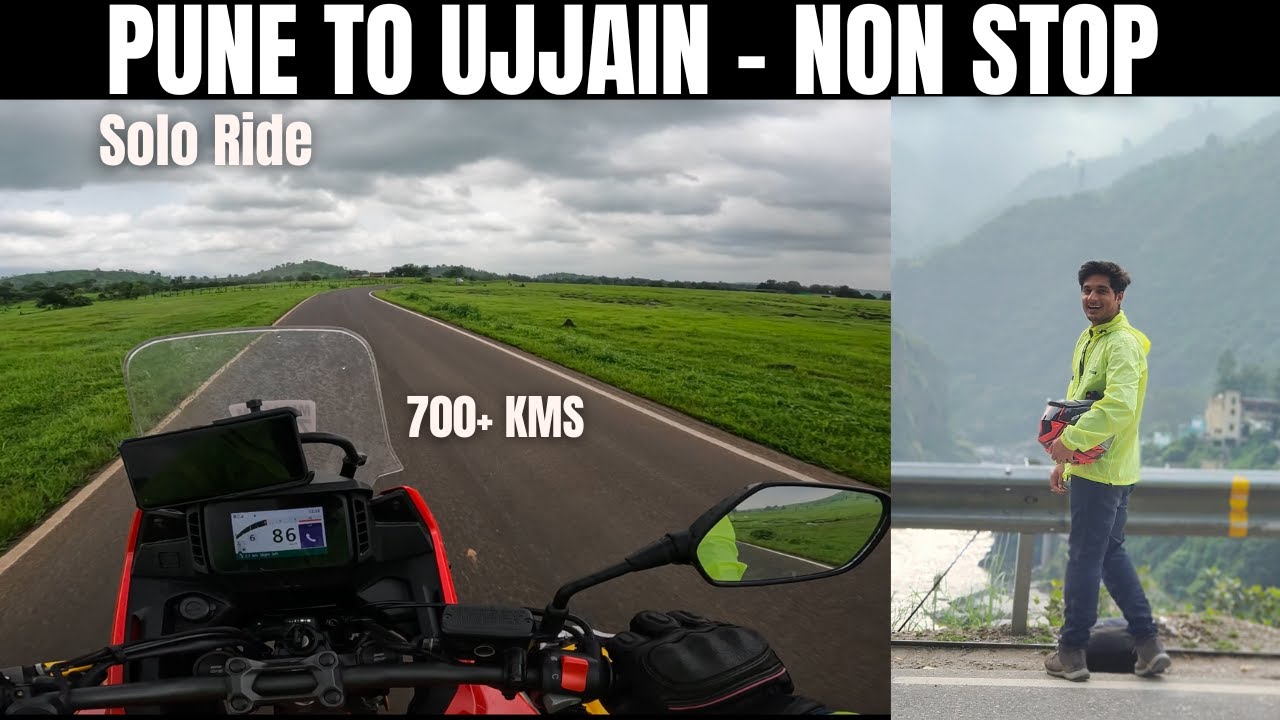 Panch Kedar Yatra Begins | Pune to Ujjain  | Mahakaal Darshan | Solo Ride | Honda NX 500 | Ep 1