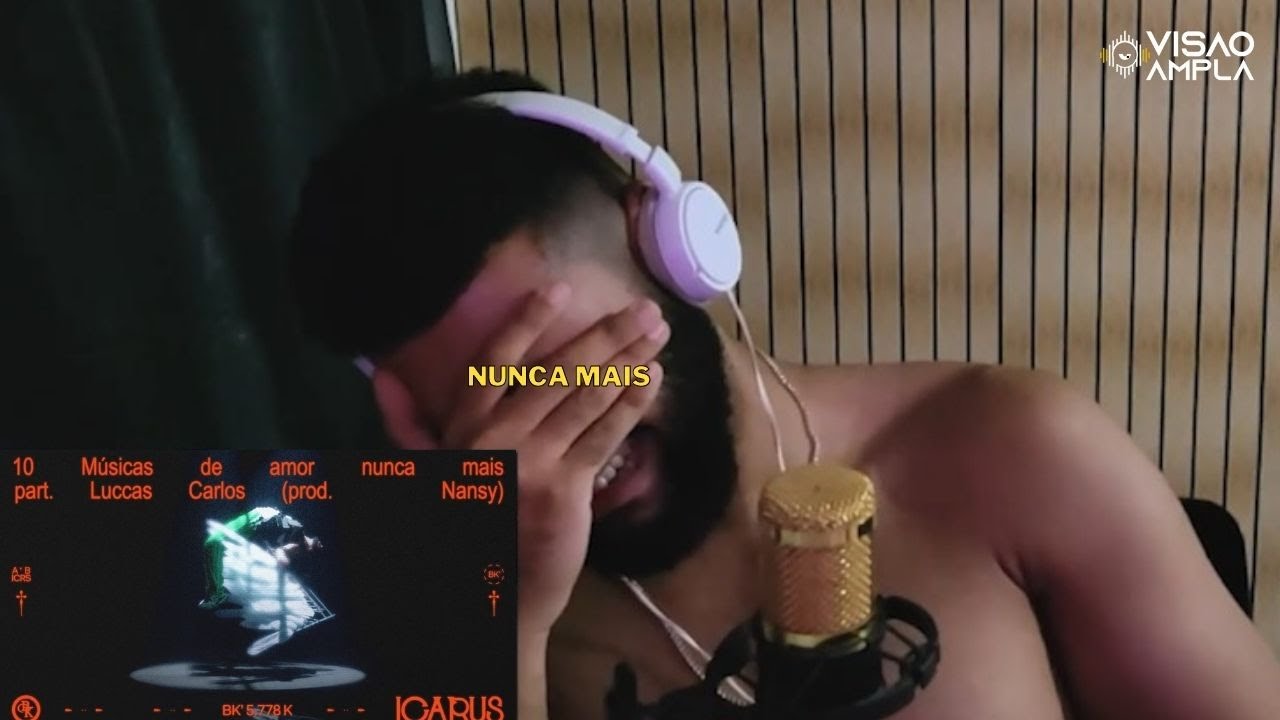 BK - MÚSICA DE AMOR NUNCA MAIS - Feat. Luccas Carlos - React + Análise!