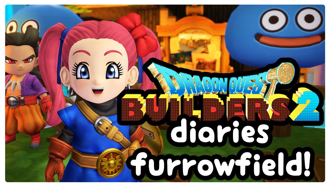 My Furrowfield Farms Build! Dragon Quest Builders 2 Diaries