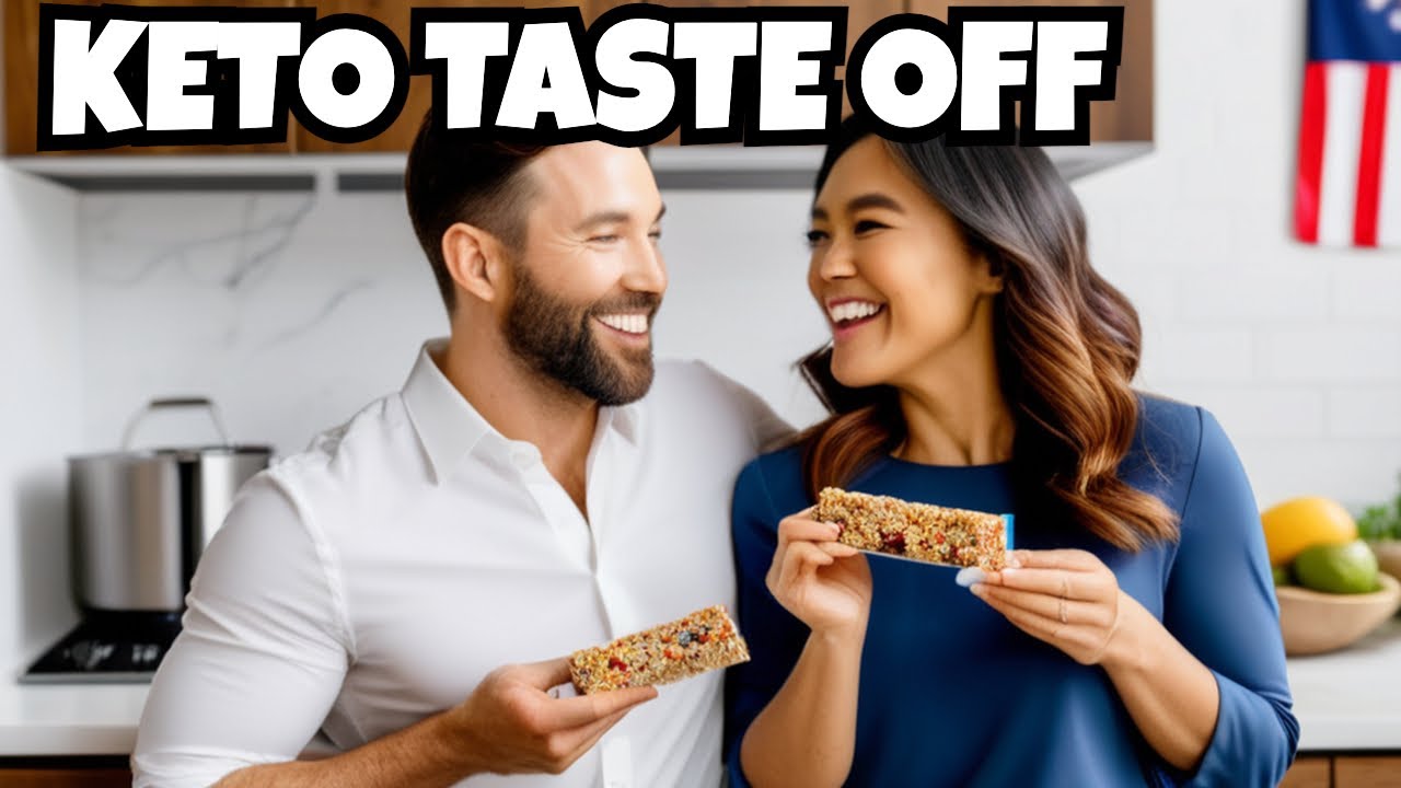 Amazon Vegan IQ Bar Taste test: Korean Wife vs American Husband