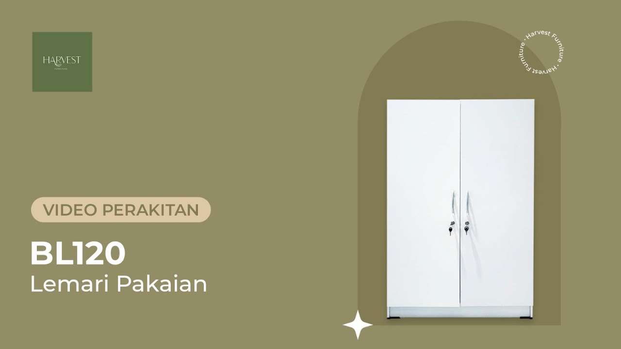Tutorial Perakitan Lemari Anak BL120