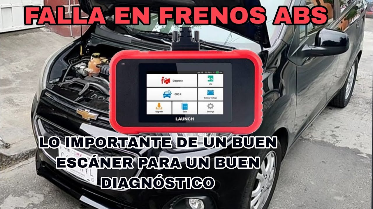 FALLA EN FRENOS ABS LO IMPORTANTE DE UN BUEN ESCANER PARA UN BUEN DIAGNOSTICO