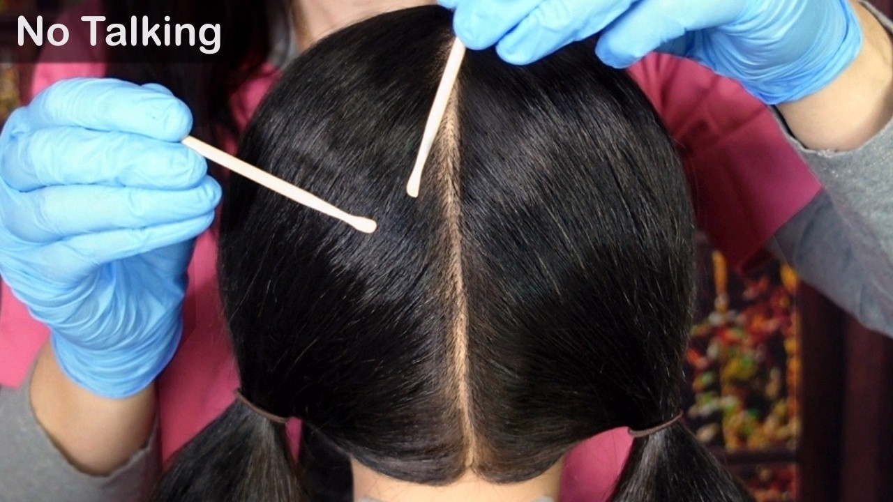 Medical Scalp Check & Rare Neck Triggers (No Talking)