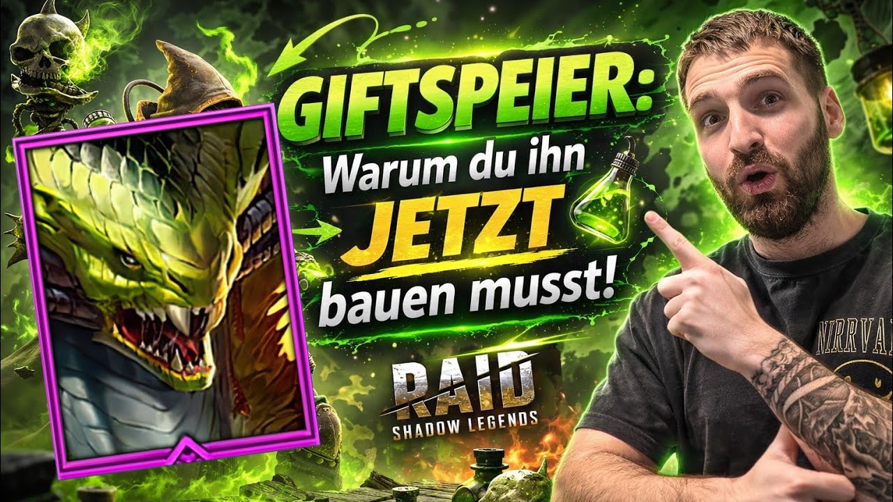 Giftspeier: Warum du ihn JETZT bauen musst! 🧪 (Raid Shadow Legends)