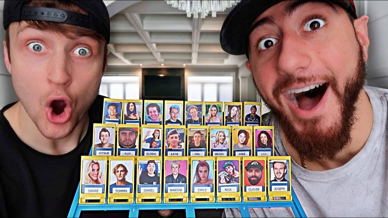 YouTuber Guess Who Challenge!