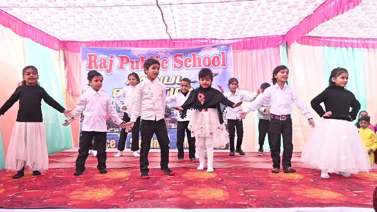 ✨ UKG Students Performance | Annual Function 2026 | Raj Public School 🌈