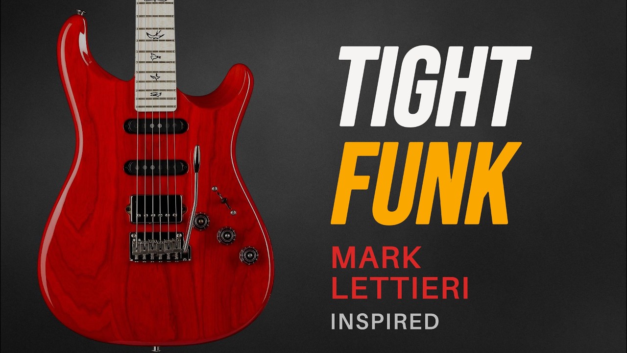 Tight Funk Backing Track in Am | Mark Lettieri Inspired @mjlettieri