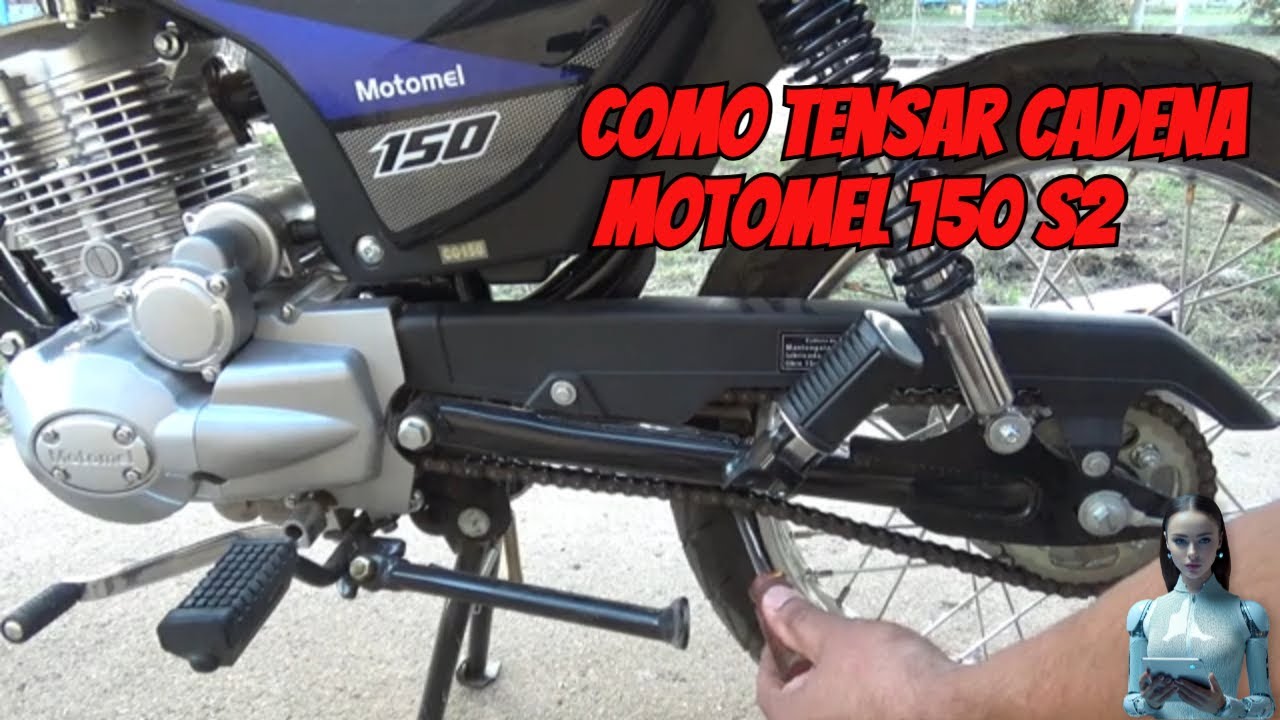 COMO TENSAR LA CADENA MOTOMEL S2