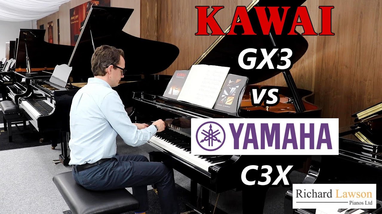Yamaha C3X vs Kawai GX3 Grand Pianos Review – Main Differences and Demonstration