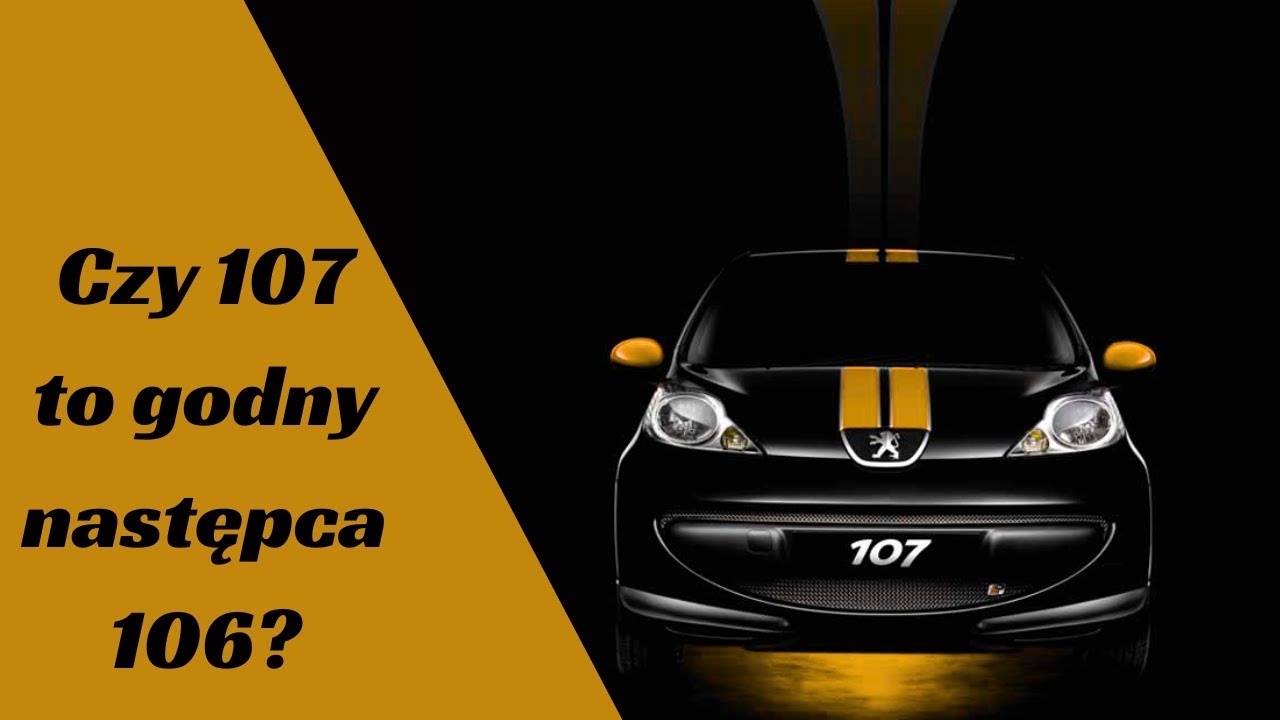 Czy Peugeot 107 to godny następca Peugeot 106?