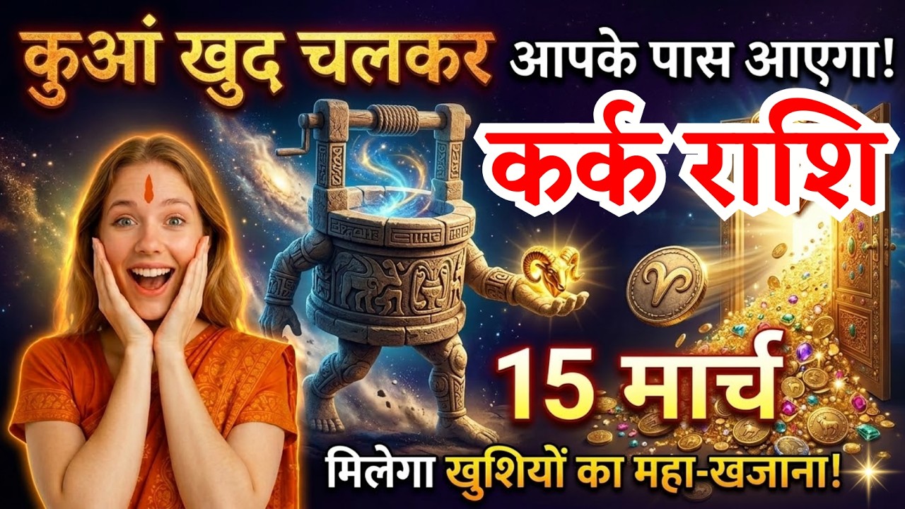 15 मार्च, कर्क राशि वालों कुआं खुद चलकर आपके पास आएगा, आज का राशिफल