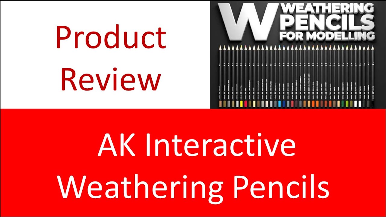 Product Review: AK Interactive Weathering Pencils