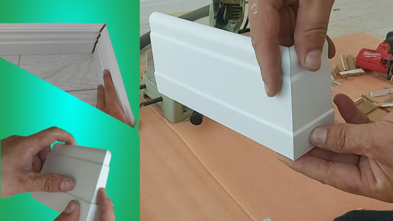 Plinta MDF. Montare si imbinari!