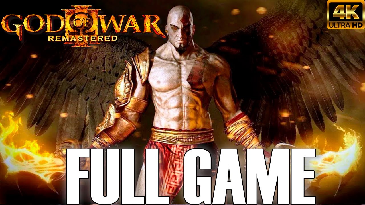 God of War 3 Remastered &ndash; Full Game &ndash; No Commentary &ndash; Longplay &ndash; 4k60FPS [PS5 &ndash; Playthrough]