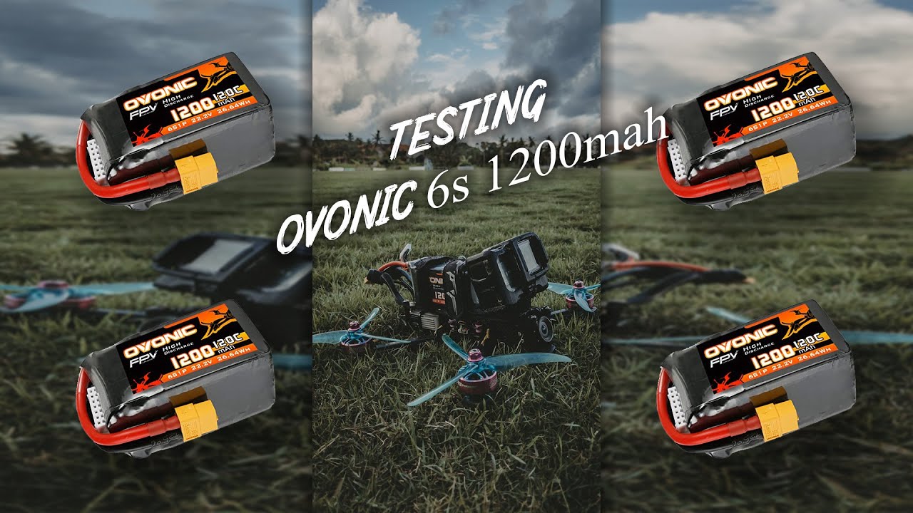 Uncut Testing New Ovonic 6s 1200mah | FPV Indonesia