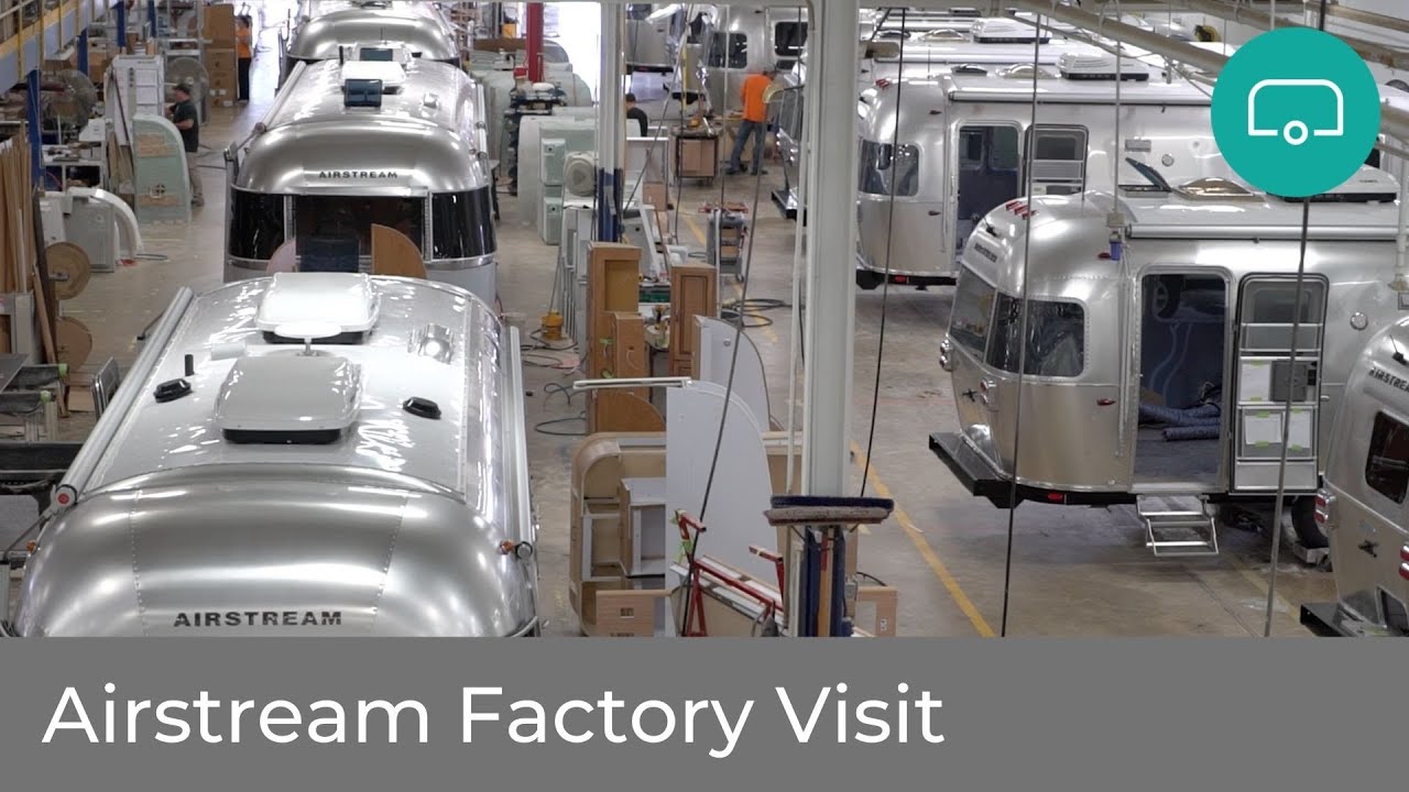 How an Airstream is Made - Behind-the-scenes factory footage