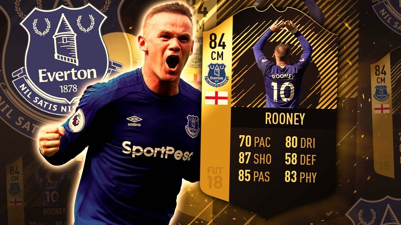 IF ROONEY 84! BROKEN FINESSE SHOTS! FIFA 18 ULTIMATE TEAM