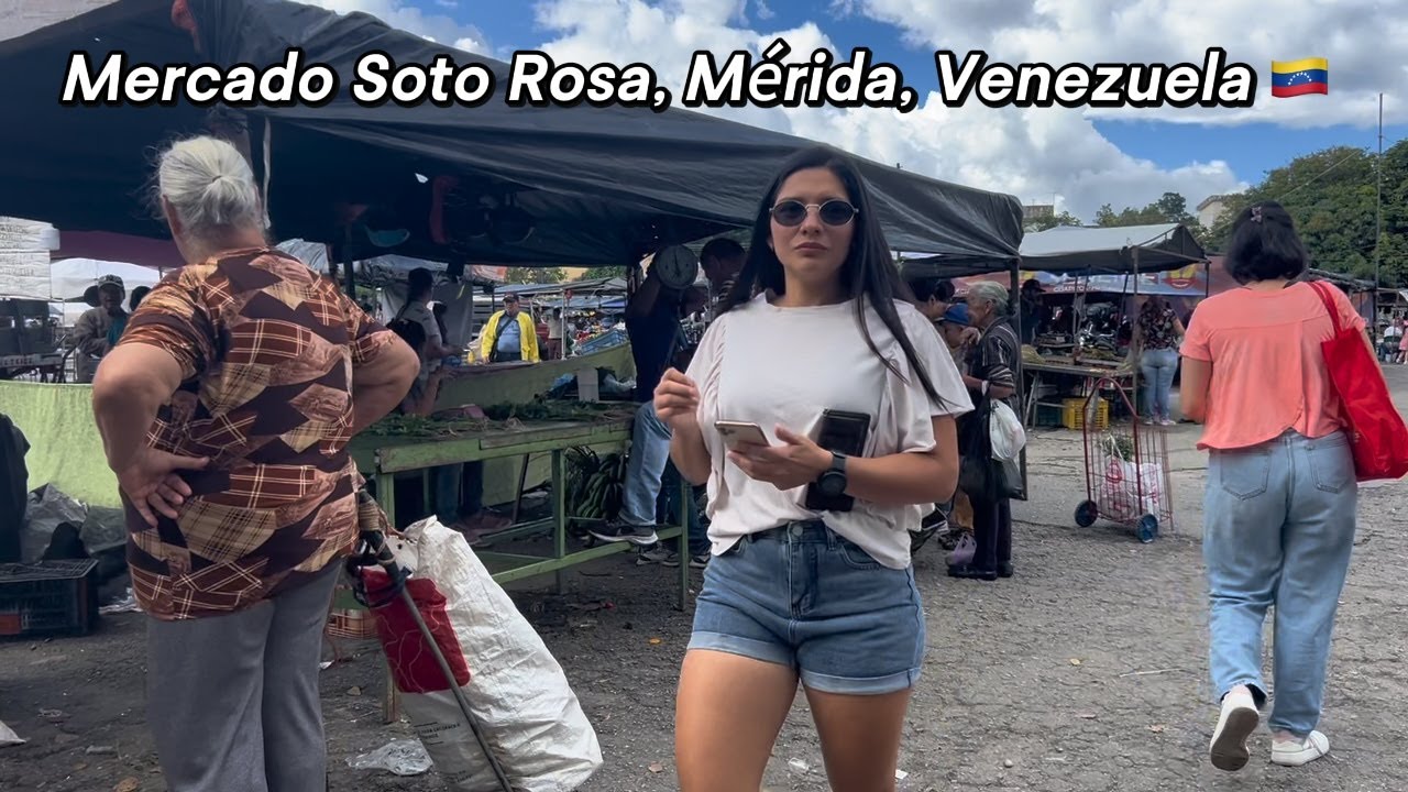 🇻🇪 Merida, VENEZUELA, walking in el mercado SOTO ROSA #walkingtour #merida #venezuela