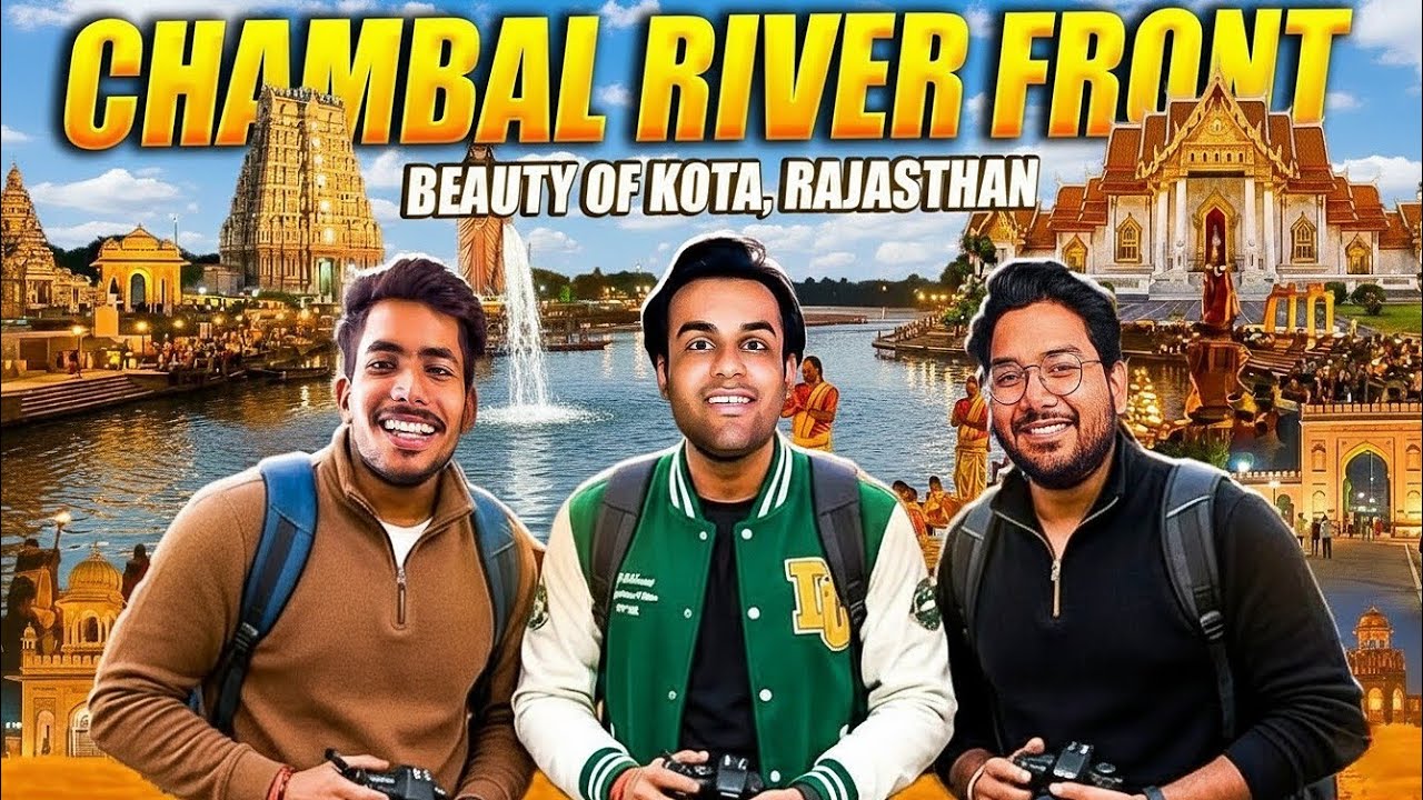 Exploring Chambal Riverfront kota😍 ~ Beauty of Kota, Rajasthan Full Tour Guide | kota vlog 💯