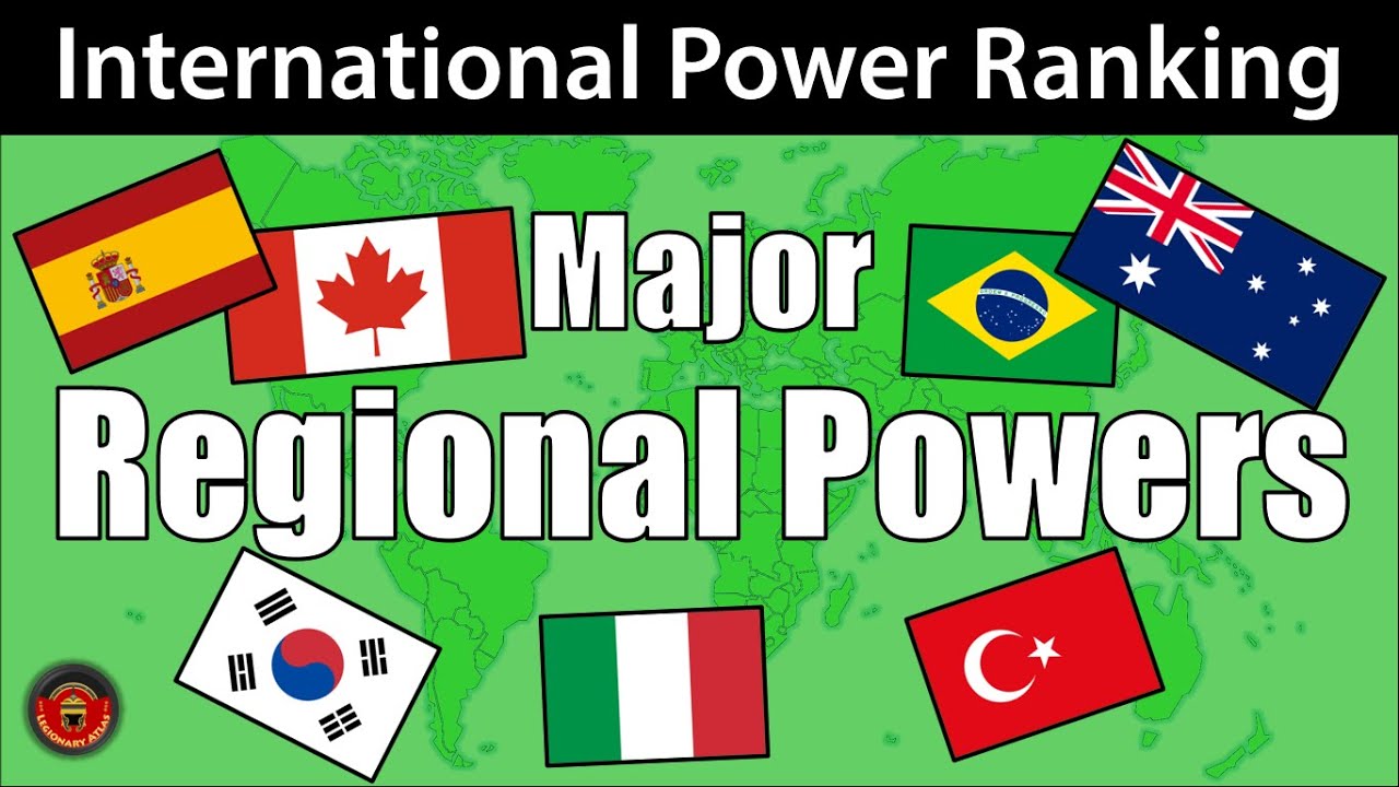 Major Regional Powers in 2022 *Ranked* [22/23]