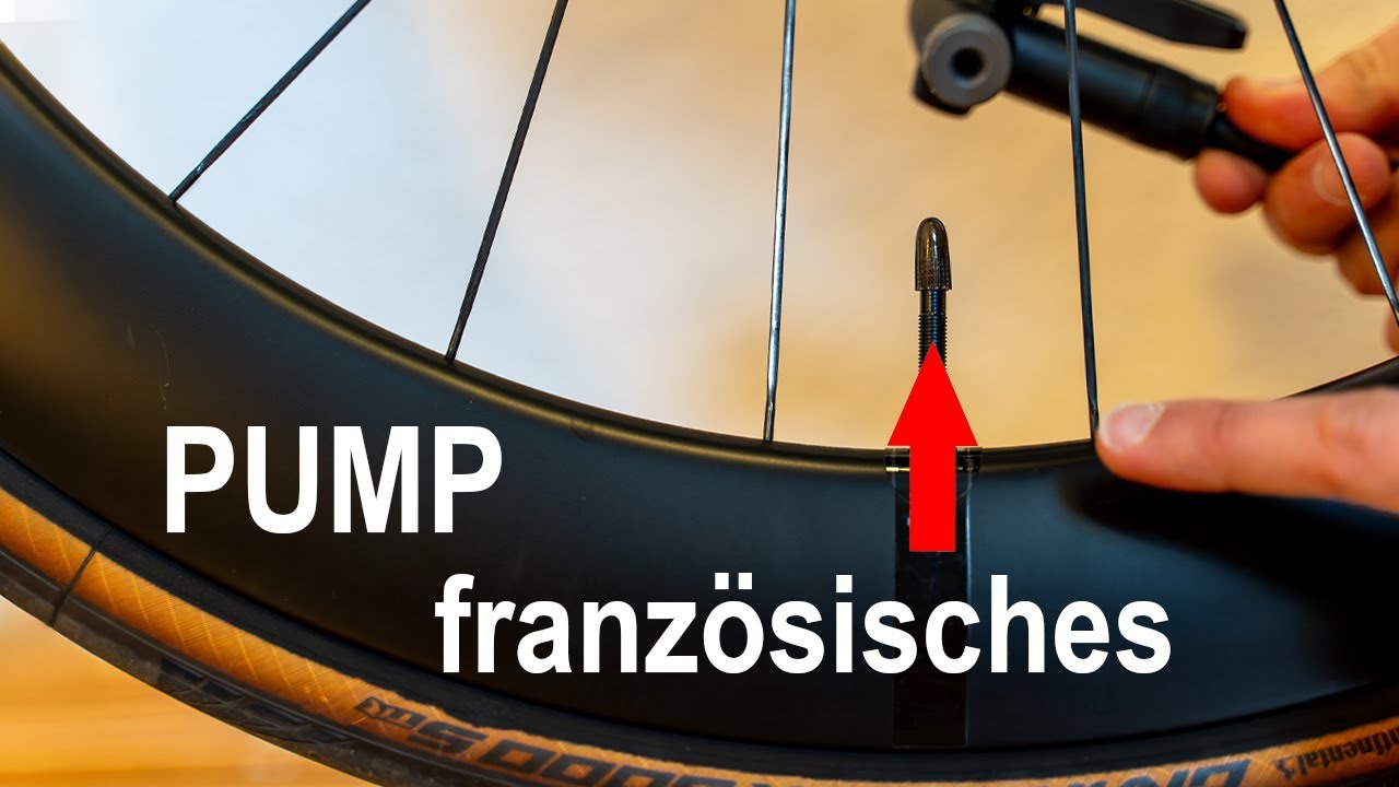 Fahrrad Reifen aufpumpen: So klappt es (Französisches Ventil)