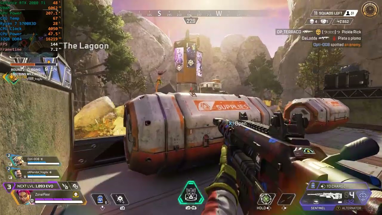 Apex Legends | Ryzen 7 5700X3D | GeForce RTX 2080 Ti