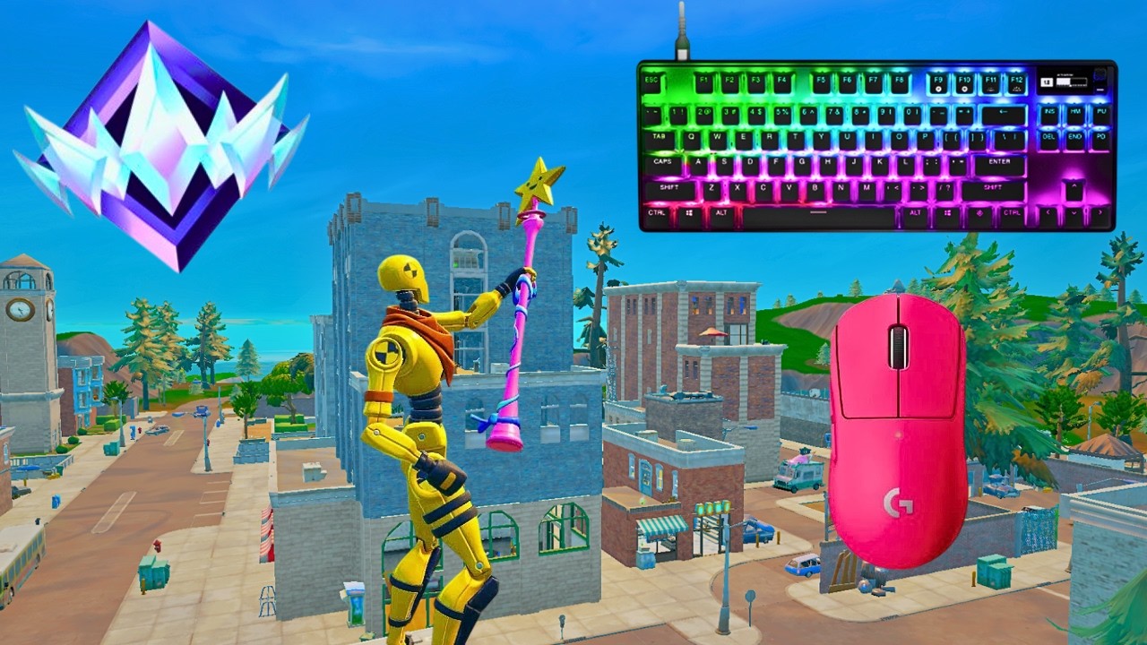 Fortnite Unreal Ranked Reload | Keyboard & Mouse Gameplay | 240 FPS  | 4K