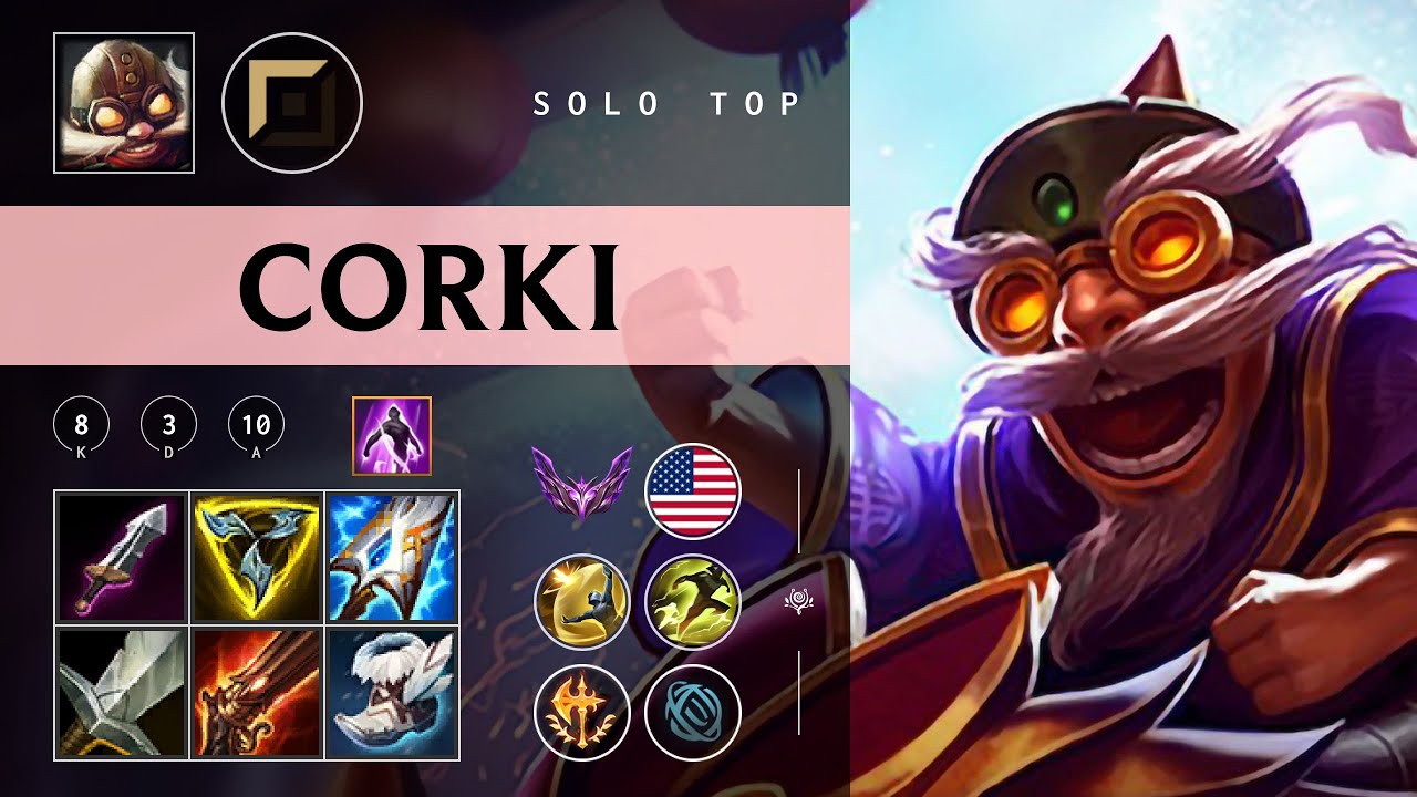 Corki Top vs Quinn - NA Master Patch 26.02