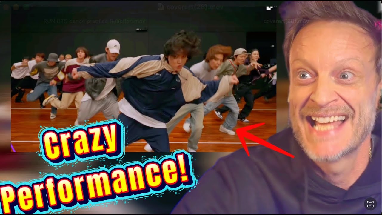 BTS Run Dance Practice Reaction | WOW JUST WOW