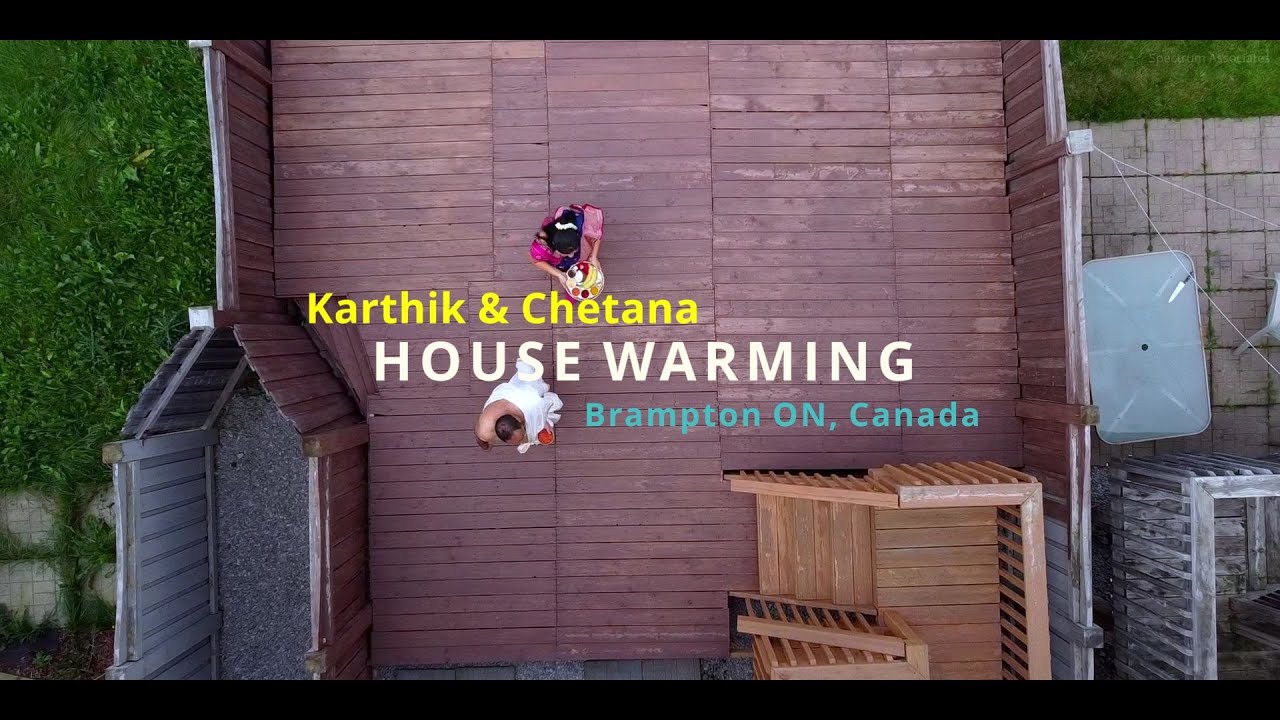 Housewarming Ceremony of Karthik & Chetana | Brampton Ontario, Canada