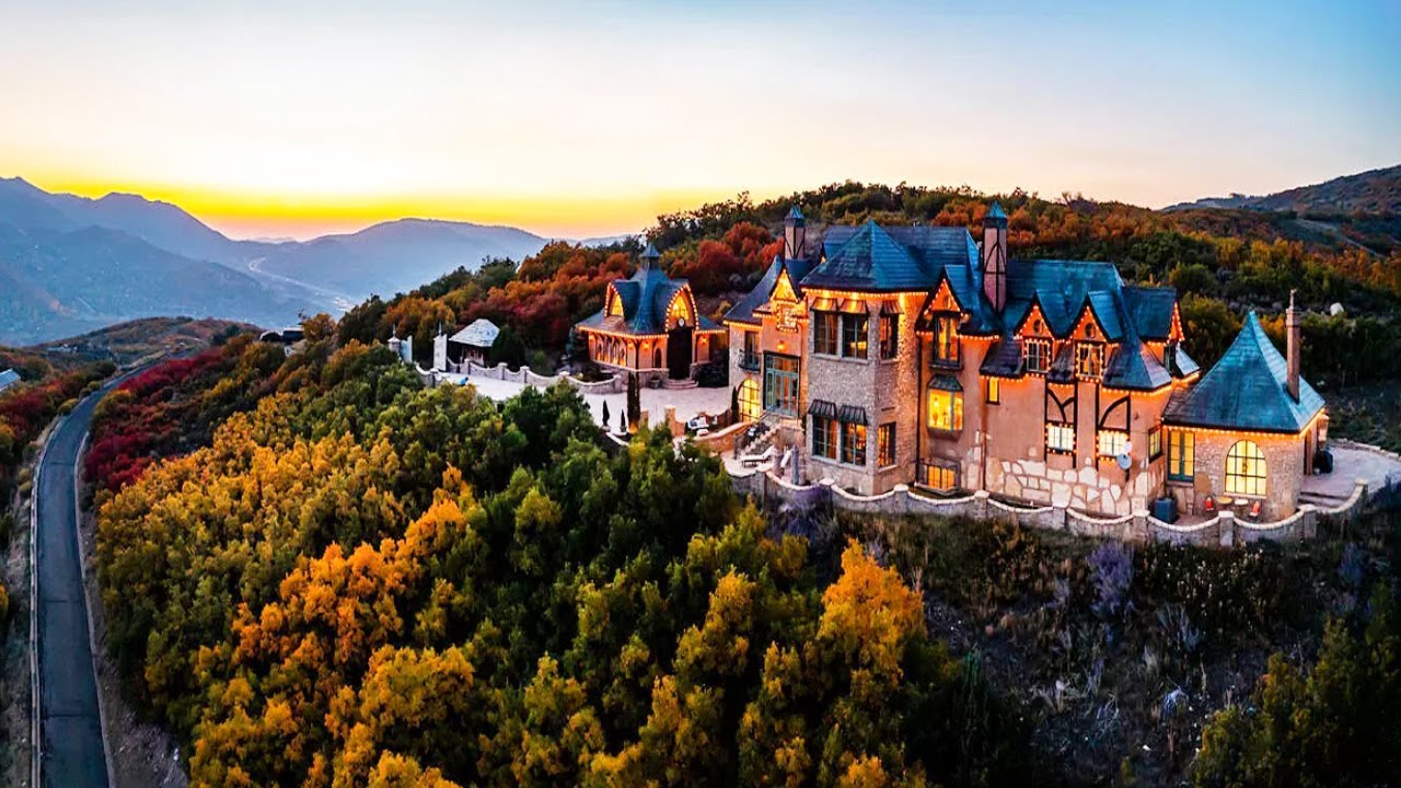 Luxurious and expensive mansion in Utah worth $ 10,000,000. House tour.