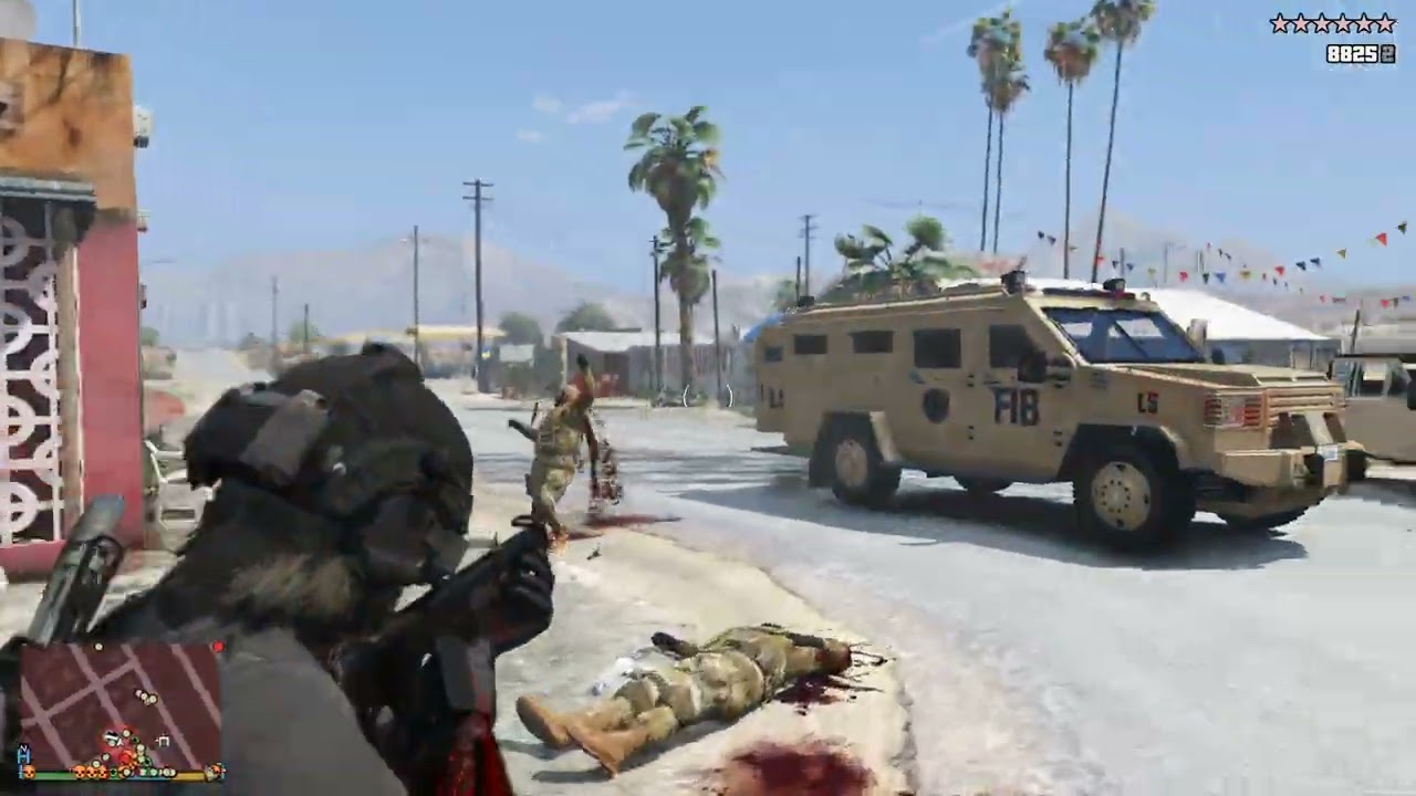 GTA 5 RDE E&E, Dispatch Reworked, 10 Star Massacre, Army Gives up