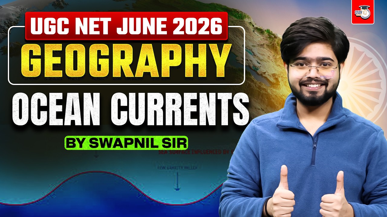 UGC NET JUNE 2026 | UGC NET GEOGRAPHY | Ocean currents  BY SWAPNIL SIR