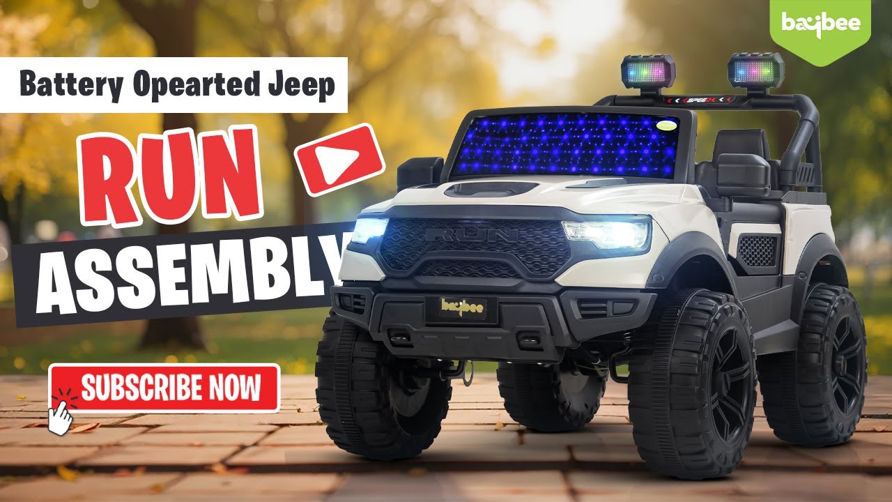 Baybee Run Kids Jeep Assembly Guide Power Up Their Playtime Adventure! 🚙