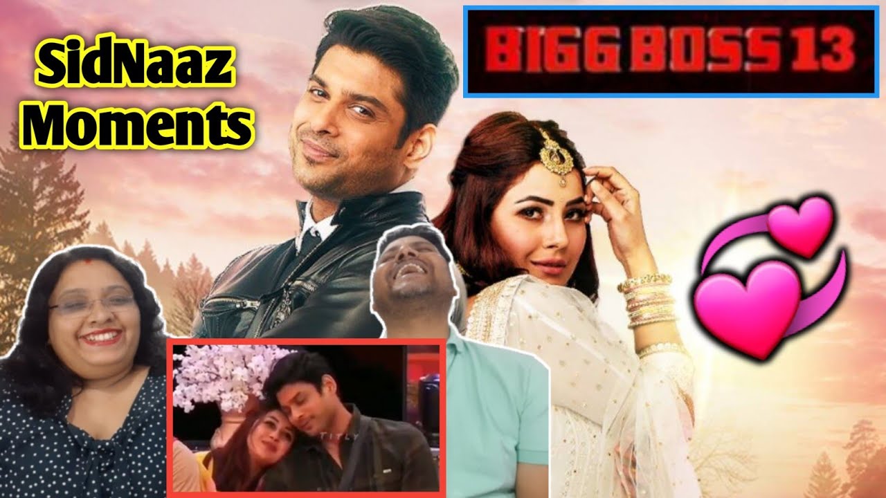Sidnaaz Bigg Boss Moments | Sidnaaz Best Moments | Sidnaaz romantic & cute moments | BB13 | Reaction