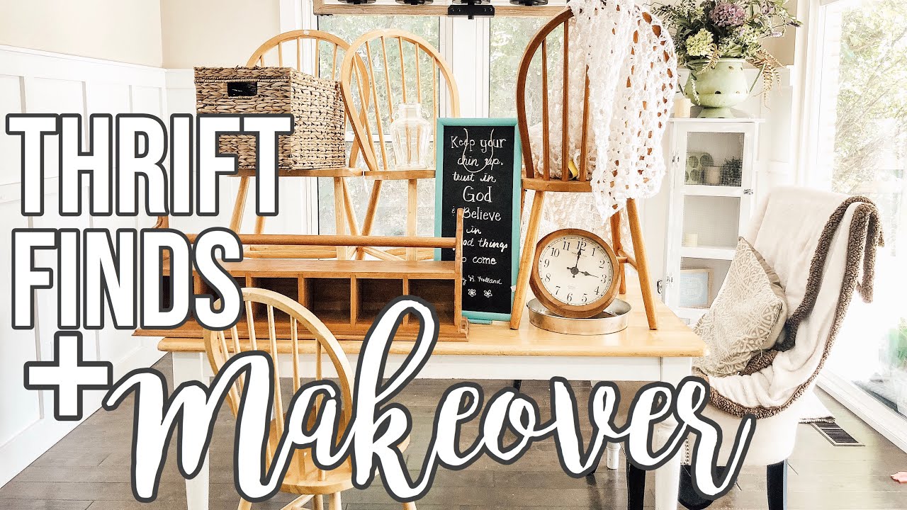 THRIFT FINDS + HUGE DINING ROOM MAKEOVER | Part 1