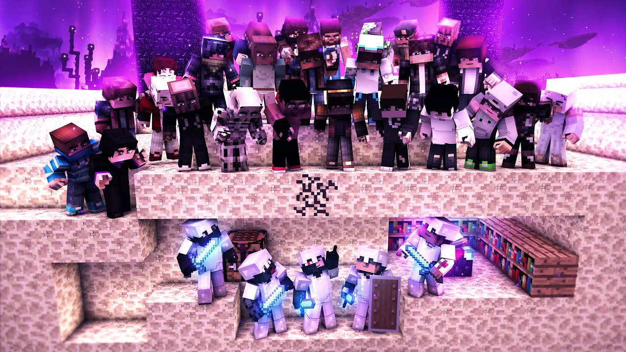 EKIPA RAPY vs 30 ŁOWC&Oacute;W - FINAŁ (minecraft speedrun)