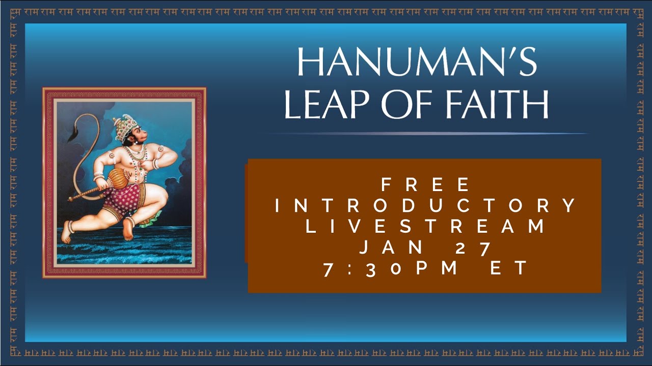 Hanuman’s Leap of Faith Introductory Conversation with Krishna Das & Michael Sternfeld