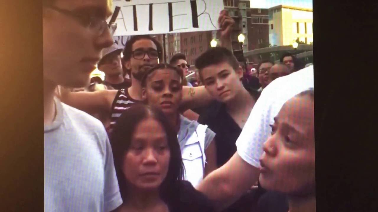 De-escalation at BLM Reno Protest
