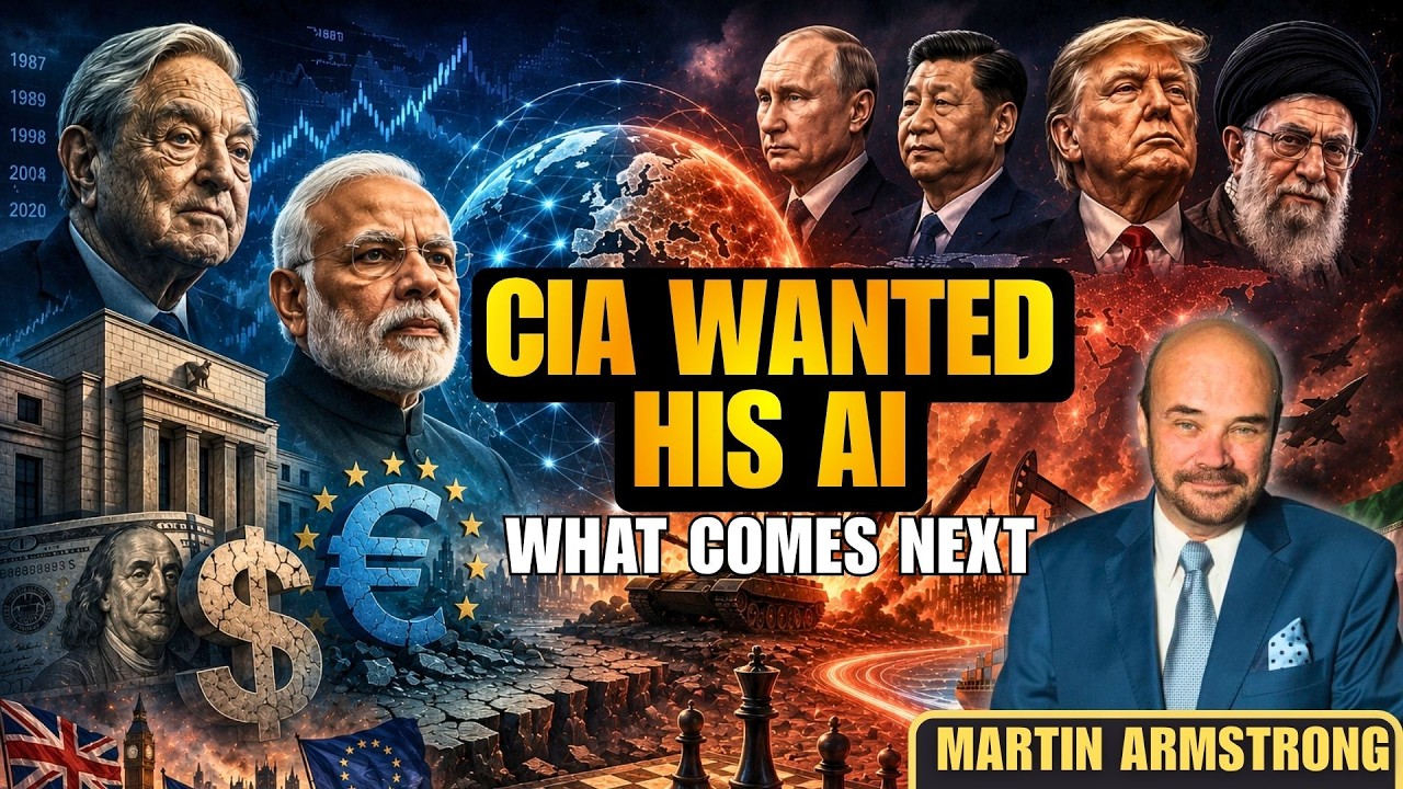 CIA chciało jego AI, a on odm&oacute;wił: Martin Armstrong o Sorosu, Iranie, Rosji i Indiach