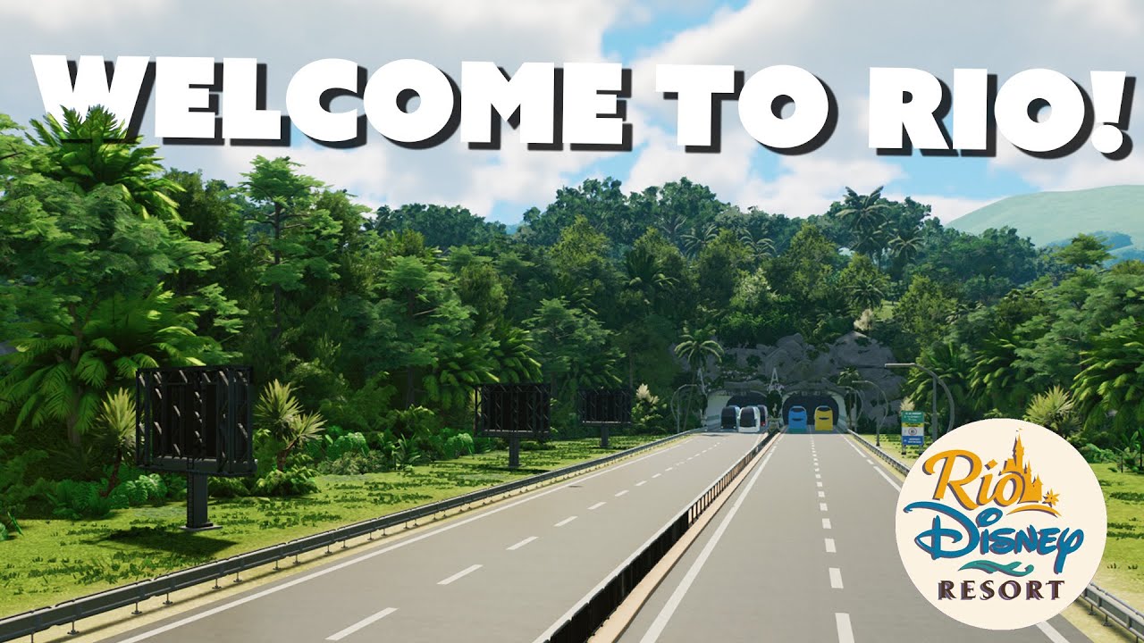 Our New Park - Rio Disney in Planet Coaster 2